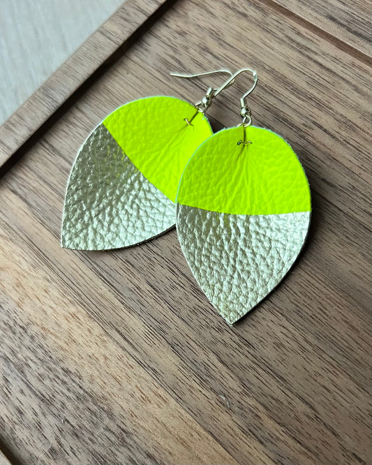 LIME NEON / CHAMPAGNE - Silber